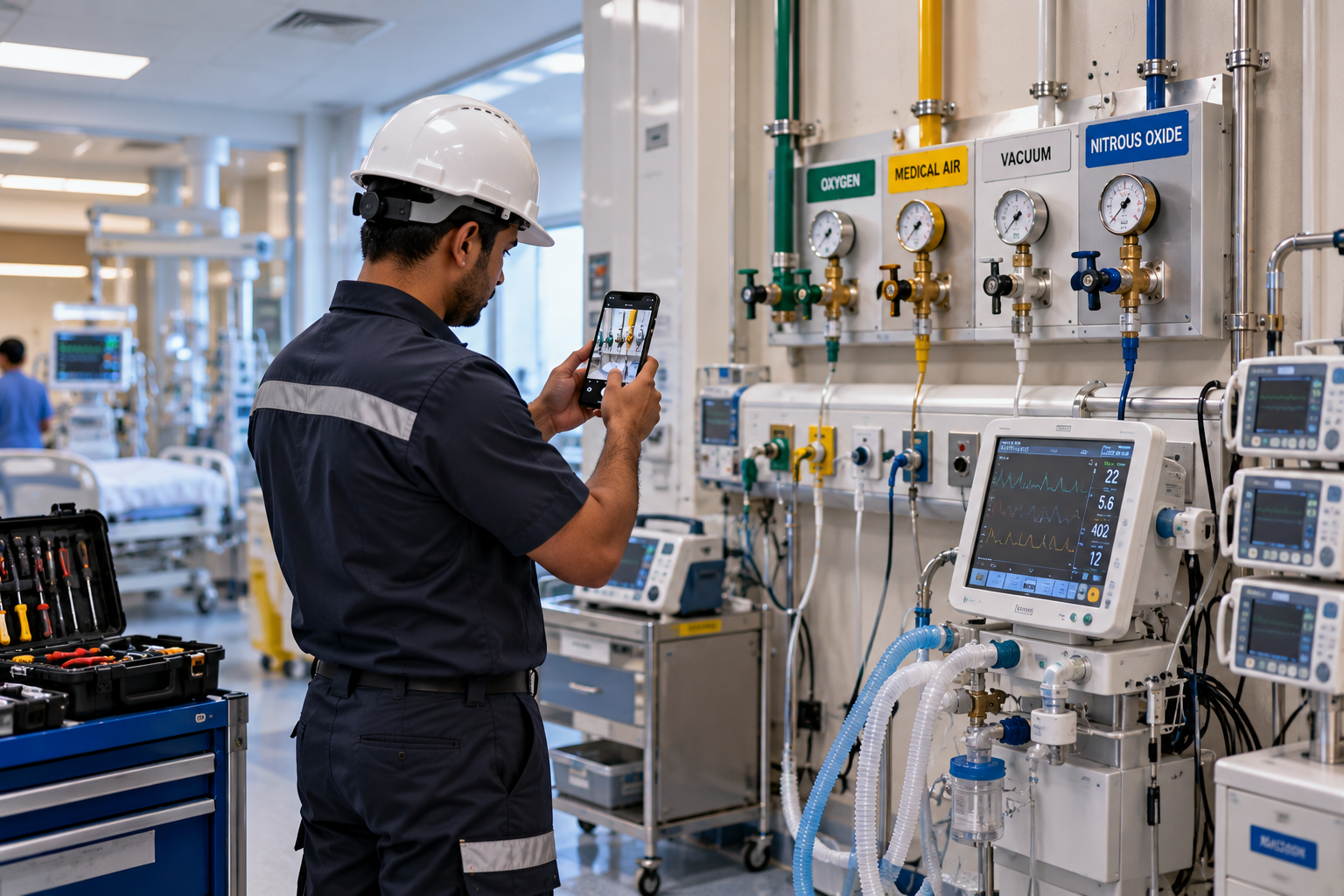 Hospitals — operations in the field